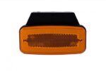 LED markeringslicht amber met beugel | 12-24v | 50cm. kabel | MV-4950A-3