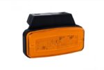 LED markeringslicht amber met beugel | 12-24v | 50cm. kabel | MV-4950A
