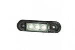 LED markeringslicht wit| 12-24v | 50cm. kabel | MV-4300W-3