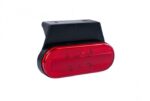 LED markeringslicht rood met beugel | 12-24v | 50cm. kabel | MV-5050R