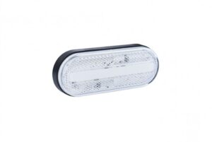 LED markeringslicht wit | 12-24v | 50cm. kabel | MV-5000W