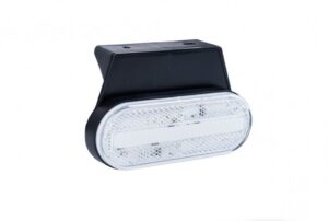 LED markeringslicht wit met beugel | 12-24v | 50cm. kabel | MV-5050W