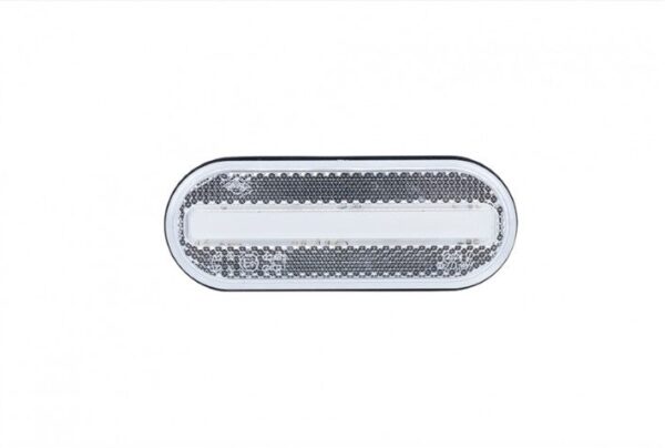 LED markeringslicht wit | 12-24v | 50cm. kabel | MV-5000W-3