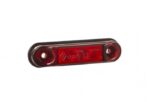 LED markeringslicht Rood | 12-24v | 50cm. kabel | MV-4300R