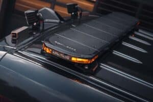 Bedrijfswagen-zwaaibalk