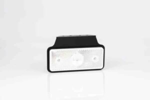 LED markeringslicht wit | 12-24v | 50cm. kabel | 1