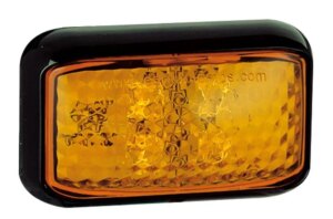 LED zij-knipperlicht amber | 12-24v | 40cm. kabel | 35AME-35AME-35AME