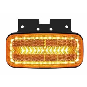 LED zij-markering met knipperlichtfunctie | 12-36v | 50cm. kabel | M10ZK-250A-FT-080 +K LED-M10ZK-250A