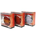 LED Slimline hamburger mistlicht | 12-24v | 150cm. kabel | VM-140--VM-140-4