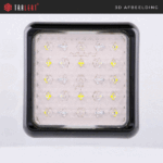 LED achteruitrijlamp met zwarte rand | 12-24v | 40cm. kabel | 100WME-100WME-100WME-3