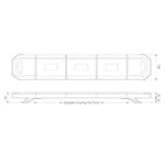 LED zwaailampbalk | R65 | 1586mm | 10-30v | compleet flitsend | EQBT1586R65A-EQBT1586R65A-EQBT1586R65A-5