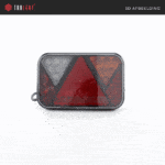 Rechts | LED achterlicht met achteruitrijlicht | 12v | 100cm. kabel | VC-2712-FT-270 P NT LED-VC-2712-3