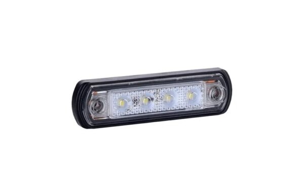 LED markeringslicht wit | 12-24v | 50cm. kabel | MV-5200W-LD 675-MV-5200W