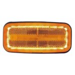 LED zij-markering met knipperlichtfunctie | 12-24v | 50cm. kabel | M10ZK-200A-FT-080 LED-M10ZK-200A-2