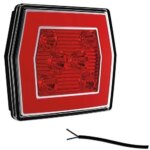 LED mistlicht met achterlicht | 12-36v | 100cm. kabel | V10C2-760-FT-123 LED-V10C2-760