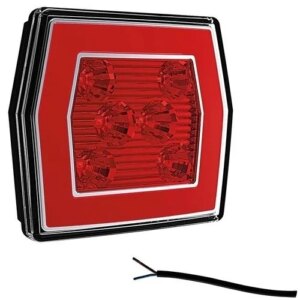 LED mistlicht met achterlicht | 12-36v | 100cm. kabel | V10C2-760-FT-123 LED-V10C2-760