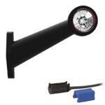 Links | LED breedtelamp | schuine steel | 12-24v | 0