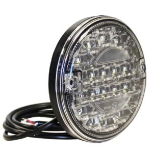 LED Slimline hamburger achteruitrijlicht | 12-24v | 150cm. kabel | VR-140--VR-140