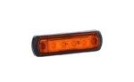 LED markeringslicht amber met beugel | 12-24v | 50cm. kabel | MV-5250A-LD 944-MV-5250A