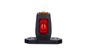LED breedtelamp compact rood-wit-amber 12-24v 50cm kabel | MB-3600RWA-LD 534-MB-3600RWA