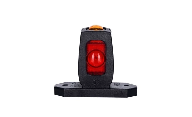 LED breedtelamp compact rood-wit-amber 12-24v 50cm kabel | MB-3600RWA-LD 534-MB-3600RWA