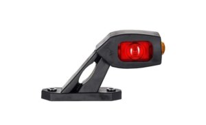 LED breedtelamp links rood-wit-amber 12-24v 50cm kabel | MB-3661RWA-LD 2109/L-MB-3661RWA