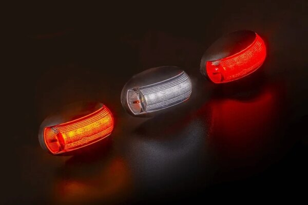 LED markeringslicht rood 12-24v 15cm kabel | MV-6700R-FT-067 C LED-MV-6700R-3