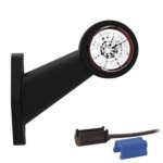 Links | LED breedtelamp | schuine steel | 12-24v | 0