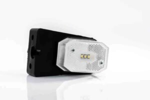 LED markeringslicht wit | 12-24v | 50cm. kabel | MV-2760W-FT-001 BI LED QS075-MV-2760W