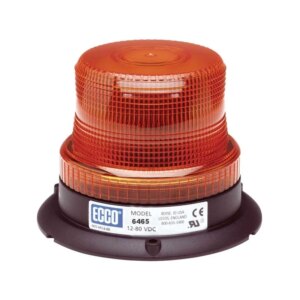 LED R10 Zwaailamp amber 12-80v 3-bouts 6465-serie | 6465A-6465A-6465A