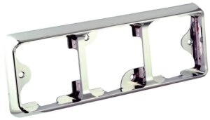 Drievoudige chromen omlijsting | 80 Series | 80B3C-80B3C-80B3C