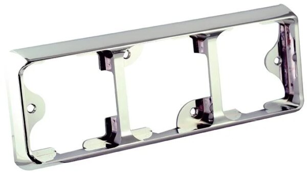Drievoudige chromen omlijsting | 80 Series | 80B3C-80B3C-80B3C