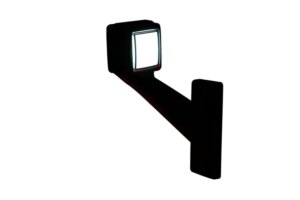 LED breedtelamp rechts rood-wit 12-24v 50cm kabel-LD 3117/P-MB-4962RW