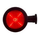 LED pendellamp korte steel | heldere lens | 12-24v | MB-1010RA-LD 2622-MB-1010RA-6