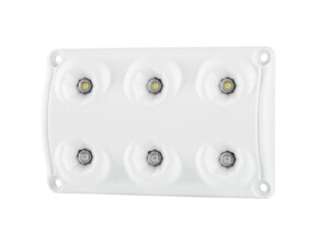LED interior lamp red(19lm) - white(720lm-5000K) 12-24v | BG-1500RW-LWD 2325-BG-1500RW