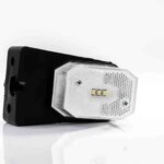 LED markeringslicht wit | 12-24v | 50cm. kabel | MV-2750W-FT-001 BI LED-MV-2750W