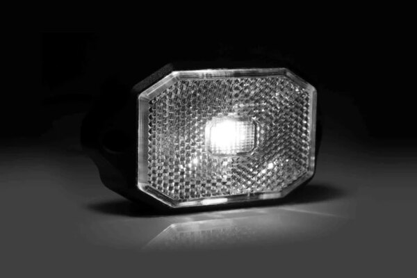 LED markeringslicht wit | 12-24v | schuif connector | MV-5700W--MV-5700W-2