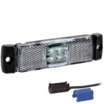 LED markeringslicht wit | 12-24v | 0