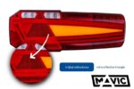 LED Trailer Neon trailerlicht links 12-24v 7-PIN's AMP | VC-5001B7-LZD 2654-VC-5001B7-6