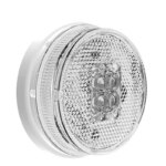 LED markeringslicht wit | 12-24v | 50cm. kabel | MV-1300W-FT-060 B LED-MV-1300W-2