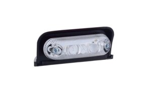 LED markeringslicht amber met beugel | 12-24v | 50cm. kabel | MV-4050W-LD 230-MV-4050W