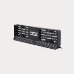 OZZ DLP1 kentekenplaathouder met zwarte lightbar (2 lichtbronnen)-88219-88219-2