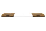 LED flitsbalk amber | 12 serie | ECE-R65 amber | transparant wit midden | 1524mm | 12-30992-E-12-30992-E-12-30992-E