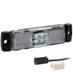 LED markeringslicht wit | 12-24v | 1