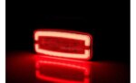LED markeringslicht rood met beugel | 12-24v | 50cm. kabel | MV-4950R-LD 2766-MV-4950R-5