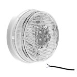 LED markeringslicht wit | 12-24v | 50cm. kabel | MV-1300W-FT-060 B LED-MV-1300W
