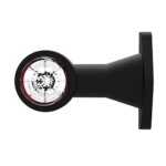 LED breedtelamp | rechte steel | 12-24v | 50cm. kabel | M10BV-200RW-FT-009 B LED (NO SET ONLY LEFT VERSION)-M10BV-200RW-3