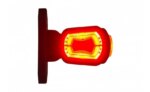 LED breedtelamp rechts rood-wit-amber 12-24v 50cm kabel | MB-2702RWA-LDCC 2777-MB-2702RWA-9