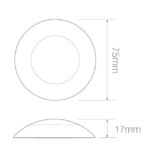 LED interieurverlichting | chroom | 12v | koud wit licht | 7524C-7524C-7524C-2