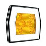 LED Dagrijverlichting met knipperlicht functie | 12-24v | V10C2-780B5-FT-125 LED BAJONET-V10C2-780B5